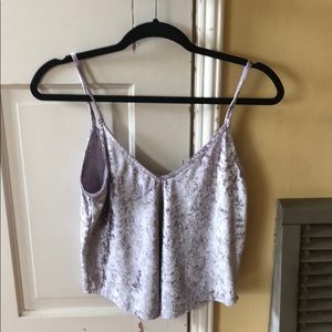 Tillys velvet tank top